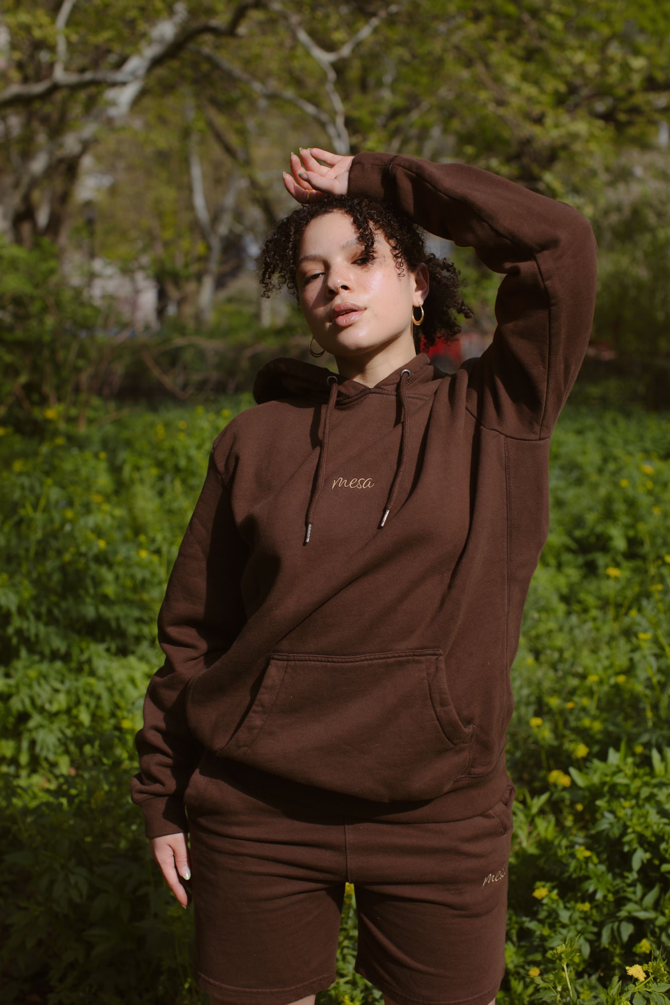 Cocoa Brown Hoodie