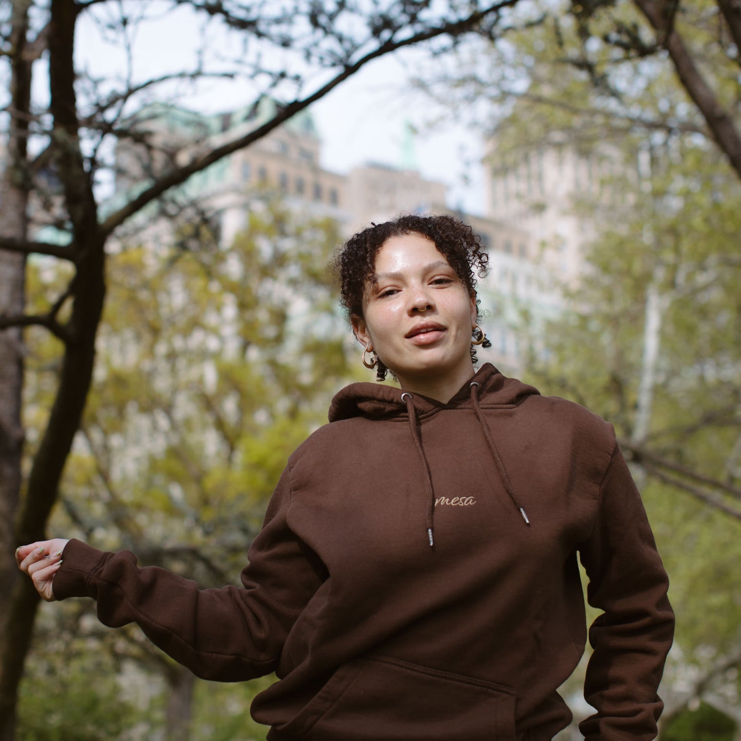Cocoa Brown Hoodie